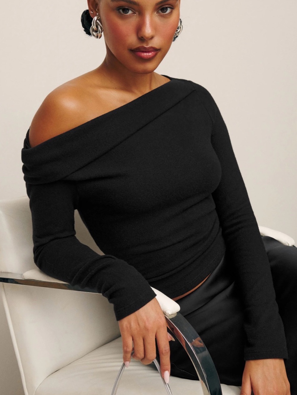 Reformation Elio knit top